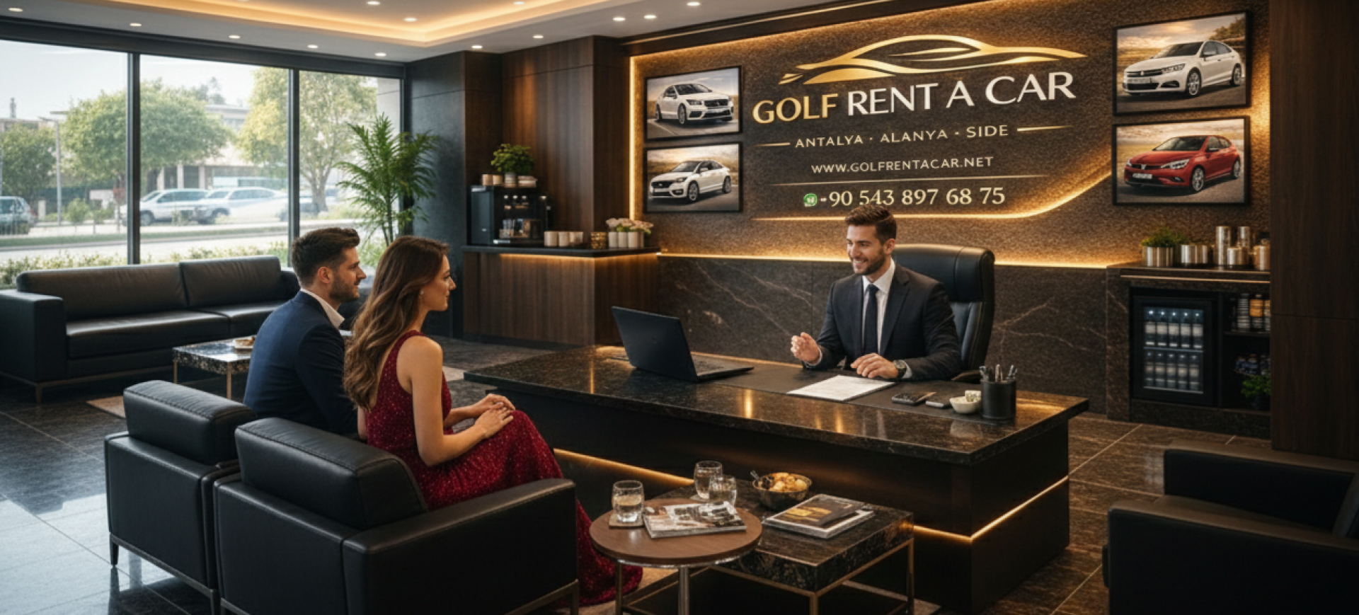 golf rent a car